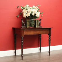 Load image into Gallery viewer, x SOLD Antique English Lamp Table. English Mahogany Side Table, Coffee  or Hall Table. B10336
