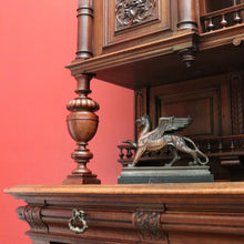 Load image into Gallery viewer, x SOLD Antique Sideboard, French Walnut Sideboard, Buffet Cabinet Cupboard with Drawers B10852
