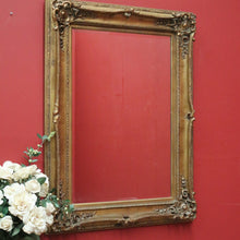 Load image into Gallery viewer, x SOLD Vintage Wall Mirror or Mantle Mirror Vanity Mirror Gilt Wood Mirror French Style B11090
