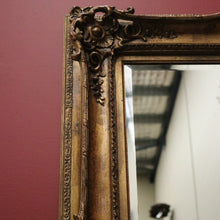 Load image into Gallery viewer, x SOLD Vintage Wall Mirror or Mantle Mirror Vanity Mirror Gilt Wood Mirror French Style B11090
