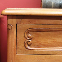 Load image into Gallery viewer, x SOLD Pair of French Bedside Cabinet in Cherrywood, One Drawers  Door Lamp Side Tables B10981
