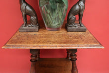 Load image into Gallery viewer, x SOLD Antique French Plant Stand 2 Height Statue Holder Hall Table Lamp Display Stand. B8500
