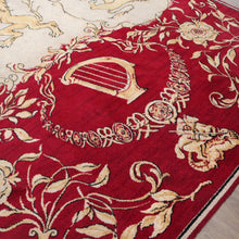 Load image into Gallery viewer, x SOLD Antique Handmade Rug, c1952 Coronation of Her Majesty Queen Elizabeth II Rug. B11093
