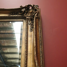 Load image into Gallery viewer, x SOLD Vintage Wall Mirror or Mantle Mirror Vanity Mirror Gilt Wood Mirror French Style B11090

