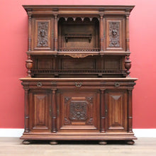Load image into Gallery viewer, x SOLD Antique Sideboard, French Walnut Sideboard, Buffet Cabinet Cupboard with Drawers B10852
