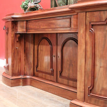 Load image into Gallery viewer, x SOLD Grand and Impressive English Mahogany Sideboard, Inverted Breakfront Sideboard B11211
