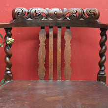 Load image into Gallery viewer, x SOLD Antique French Armchair, Office Chair, Desk Chair, U Shaped Bedroom, Hall Chair B10784
