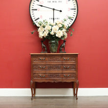 Load image into Gallery viewer, Vintage French Oak Chest of Drawers, Hall Cabinet Bedside Table, Foyer Cupboard B10199
