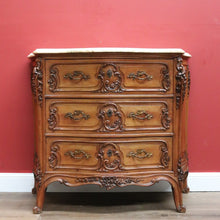 Load image into Gallery viewer, x SOLD Antique Chest of Drawers, Antique French Marble Top Hall Cabinet Cupboard Chest B10776
