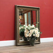 Load image into Gallery viewer, x SOLD Vintage Rectangular Mirror Intricate Detailed French Wall, Hall, Bed Room Mirror B10996
