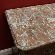 Load image into Gallery viewer, x SOLD Antique French Chest of Drawers, Walnut and Marble 2 Drawer Hall Cabinet Chest B10548

