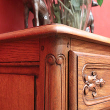 Load image into Gallery viewer, x SOLD Vintage French Chest of Drawers, French 2 Drawer Hall Cabinet Bedside Lamp Table B10461
