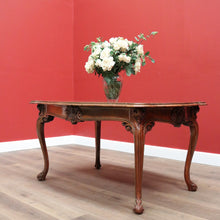 Load image into Gallery viewer, x SOLD Antique French Rosewood Dining Table, Gilt Brass Trim Kitchen Table Centre Table B10649
