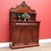 Load image into Gallery viewer, x SOLD Antique English Sideboard, Mahogany Chiffonier or Hall Cabinet Cupboard B11251
