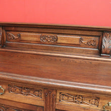 Load image into Gallery viewer, x SOLD Antique Sideboard, French Oak 3 Door, Drawer Sideboard Buffet Cabinet Cupboard B10294
