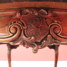 Load image into Gallery viewer, x SOLD Antique French Rosewood Dining Table, Gilt Brass Trim Kitchen Table Centre Table B10649
