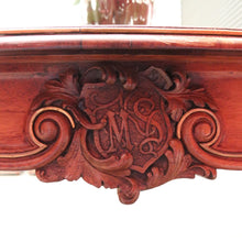 Load image into Gallery viewer, x SOLD Antique French Rosewood Dining Table, Gilt Brass Trim Kitchen Table Centre Table B10649

