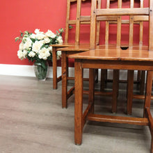 Load image into Gallery viewer, x SOLD Set of 6 Dining Chairs, Antique French Country Farmhouse Dining Kitchen Chairs B10483
