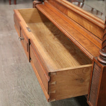 Load image into Gallery viewer, x SOLD Antique French Walnut and Bevelled Glass Door Bookcase Display China Cabinet. B10339
