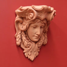 Load image into Gallery viewer, x SOLD Pair of Art Nouveau French Wall Consoles or Cornice Pieces, Female Wall Sconces. B9996

