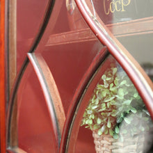 Load image into Gallery viewer, x SOLD Antique English Mahogany Bookcase, 2 Section Bookcase with Cabinet Below. B10383
