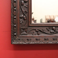 Load image into Gallery viewer, x SOLD Mirror, Antique French Brittany Wall Mirror, Vanity Hall Mirror in Oak Timbers B10543
