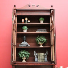 Load image into Gallery viewer, x SOLD Antique English Mahogany Bookcase, 2 Section Bookcase with Cabinet Below. B10383
