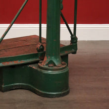 Load image into Gallery viewer, x SOLD Antique Railway Luggage Scales, Bowrey Bros Brothers Sydney Antique Scales. B10291
