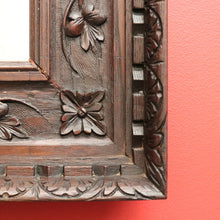 Load image into Gallery viewer, x SOLD Mirror, Antique French Brittany Wall Mirror, Vanity Hall Mirror in Oak Timbers B10543
