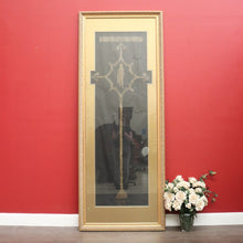 Load image into Gallery viewer, Exquisite Gilt Framed Rubbing of Monumental Brasses, Nicholas De Aumberdene
