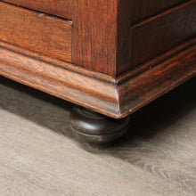 Load image into Gallery viewer, x SOLD Pair of Antique French Oak 2 Height Cabinets, Bookcases, Sideboards Etched Glass B10508

