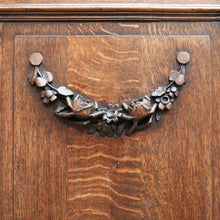 Load image into Gallery viewer, x SOLD - Antique French Sideboard, 2 Height China Cabinet Bookcases Oak Buffet, Cabinet B10542
