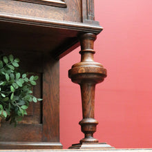 Load image into Gallery viewer, x SOLD - Antique French Sideboard, 2 Height China Cabinet Bookcases Oak Buffet, Cabinet B10542
