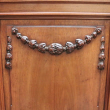 Load image into Gallery viewer, x SOLD Antique Walnut Bookcase, French China Cabinet 2 Height Sideboard Buffet Cabinet B10456
