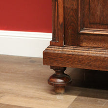 Load image into Gallery viewer, x SOLD - Antique French Sideboard, 2 Height China Cabinet Bookcases Oak Buffet, Cabinet B10542
