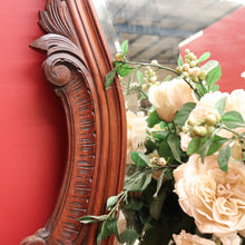 Load image into Gallery viewer, x SOLD Antique French Carved Walnut Louis XV style Bevelled Vanity Mantle Mirror B10718
