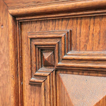 Load image into Gallery viewer, x SOLD Pair of Antique French Oak 2 Height Cabinets, Bookcases, Sideboards Etched Glass B10508
