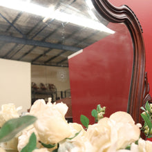 Load image into Gallery viewer, x SOLD Antique French Carved Walnut Louis XV style Bevelled Vanity Mantle Mirror B10718
