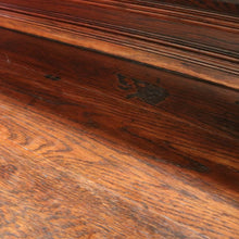 Load image into Gallery viewer, x SOLD Pair of Antique French Oak 2 Height Cabinets, Bookcases, Sideboards Etched Glass B10508
