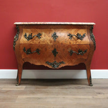 Load image into Gallery viewer, x SOLD Antique French Chest of Drawers, Marble Top Hall Cabinet Sideboard with 2 Drawer B10553
