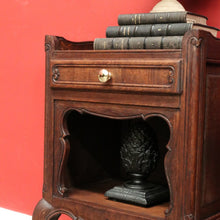 Load image into Gallery viewer, x SOLD A Set of Vintage French Oak Bedside Cabinets, Bedside Tables Lamp Side Tables B10563
