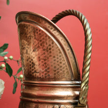 Load image into Gallery viewer, x SOLD Antique French Copper Coal Scuttle now Umbrella Holder Plant Pot Display Piece. B10114
