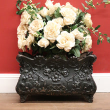 Load image into Gallery viewer, Antique French Jardinière, Planter Plant Pot Antique Cast Iron Flower Pot Holder B10771
