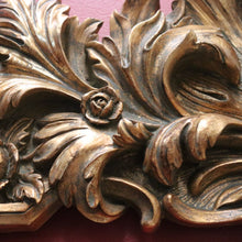 Load image into Gallery viewer, x SOLD French Single Bed Crown, Bed Canopy, Canopy Crown, Gilt Wall Hanging Sconce B10479

