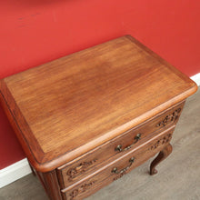 Load image into Gallery viewer, x SOLD Vintage French Chest of Drawers, French 2 Drawer Hall Cabinet Bedside Lamp Table B10461
