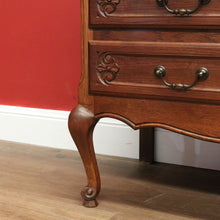 Load image into Gallery viewer, x SOLD Antique French Chest of Drawers, Dark Oak Chest of Three Drawers, Hall Cabinet B10931
