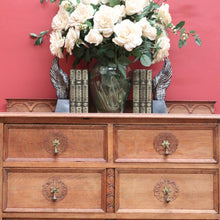 Load image into Gallery viewer, x SOLD Antique French Chest of Drawers, French Oak 5 Drawer Hall Cupboard, Sideboard B10820
