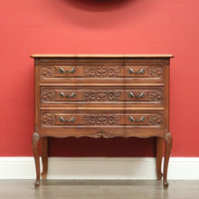 Load image into Gallery viewer, x SOLD Vintage French Oak Chest of Drawers, Hall Cabinet Bedside Table, Foyer Cupboard B10199
