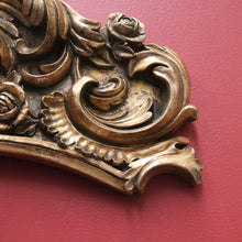 Load image into Gallery viewer, x SOLD French Single Bed Crown, Bed Canopy, Canopy Crown, Gilt Wall Hanging Sconce B10479
