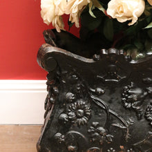 Load image into Gallery viewer, x SOLD Antique French Jardinière, Planter Plant Pot Antique Cast Iron Flower Pot Holder B10771
